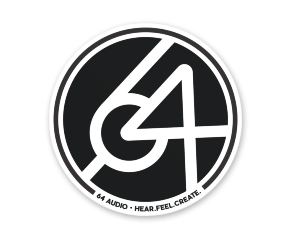 64 Audio Sticker