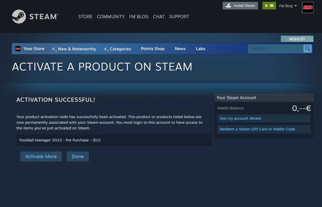 Activate FM24 Steam Key Installation