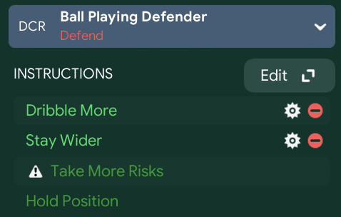 Ball-Playing Defender – Defend