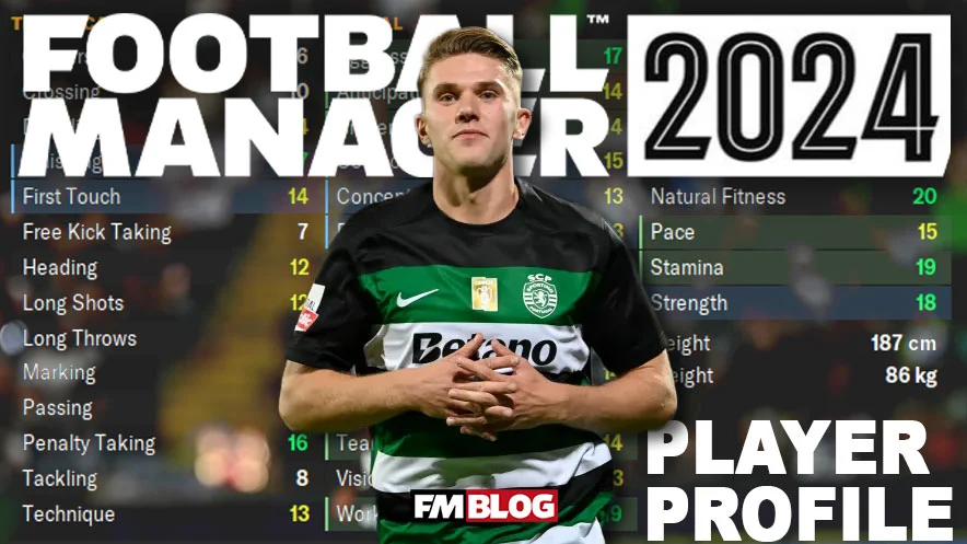 Viktor Gyökeres – Football Manager 2024 Player Profile