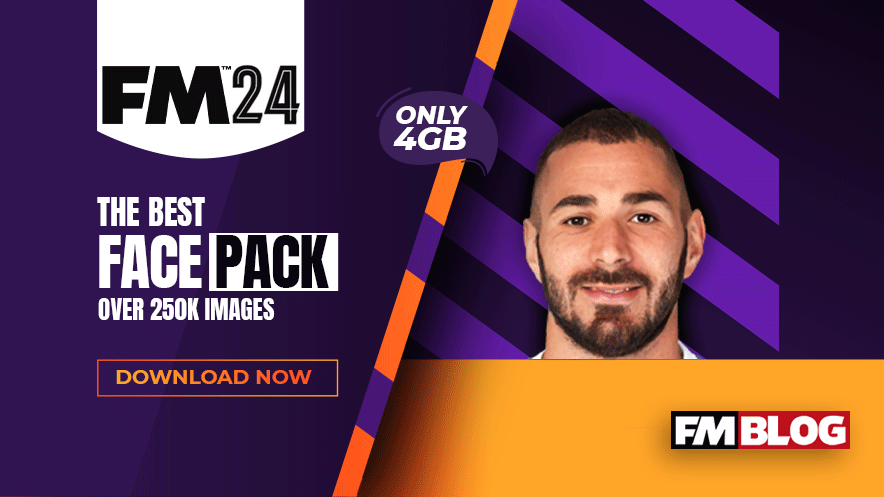 Football Manager 2024 Facepack | FM24 Player Faces