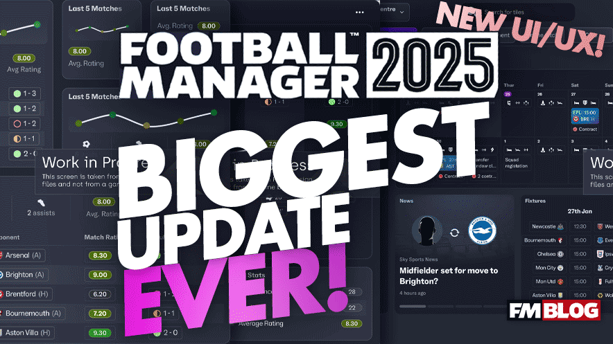 Revolutionizing Football Manager: FM25's New UI/UX Overhaul